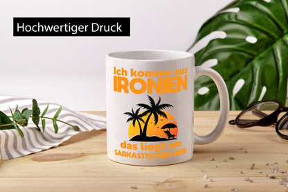 Ironien, sarkastisches Meer | Sarkasmus Ironie Humor lustiger Spruch Geschenk