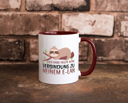 Verbindung zum Elan | WLAN Faultier Faulpelz Laufband Humor Tierliebhaber
