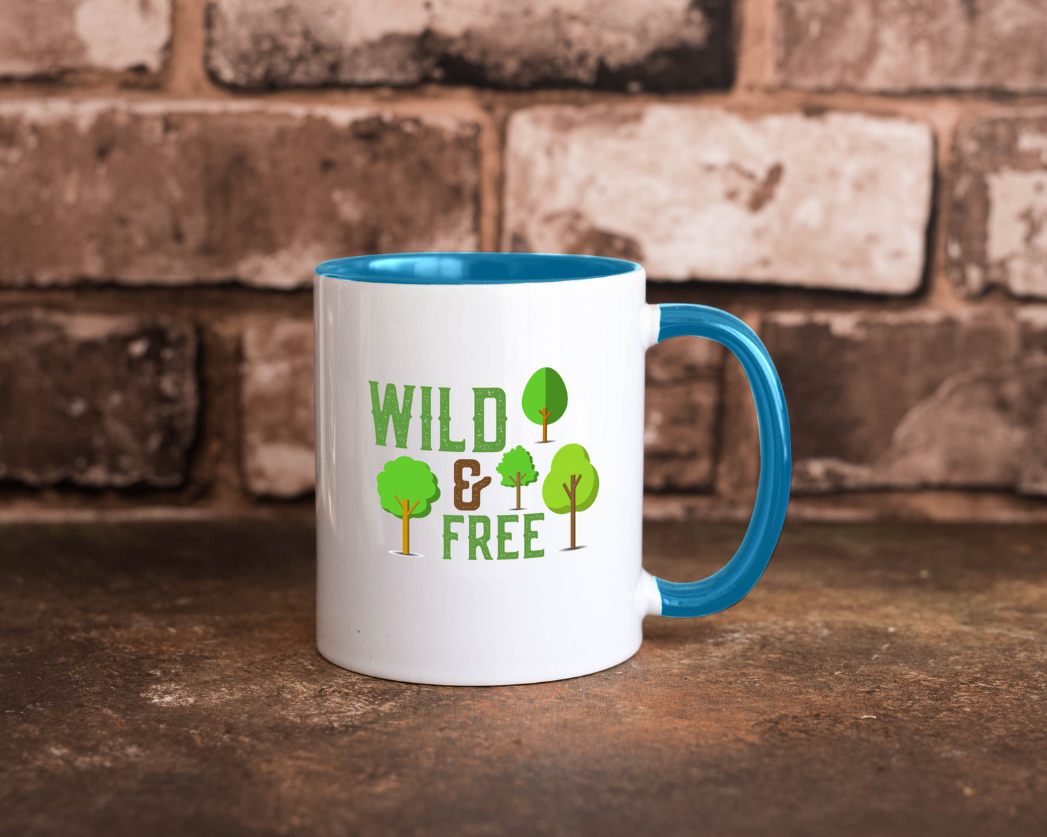 Wild and free | Freiheit Camper Hobbycamper Geschenkidee Humor Tasse
