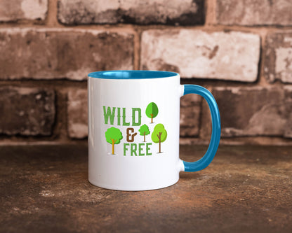 Wild and free | Freiheit Camper Hobbycamper Geschenkidee Humor Tasse