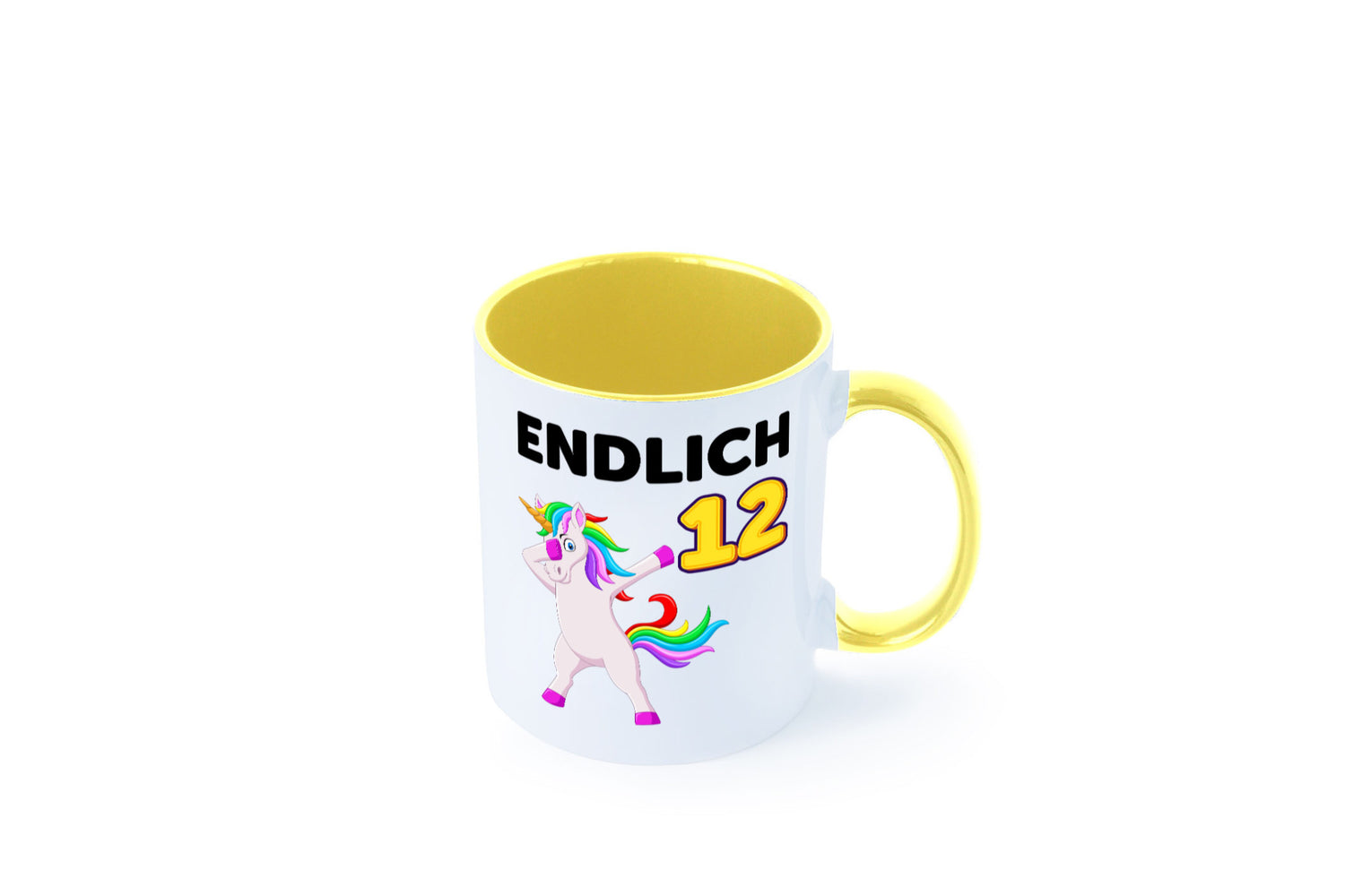 12. Geburtstag | endlich 12 Jahre Einhorn Mädchen lustig Geschenkidee Geschenk