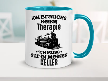 Modeleisenbahn | Hobby eisenbahn Zug lustiger Spruch Geschenk Humor Tasse