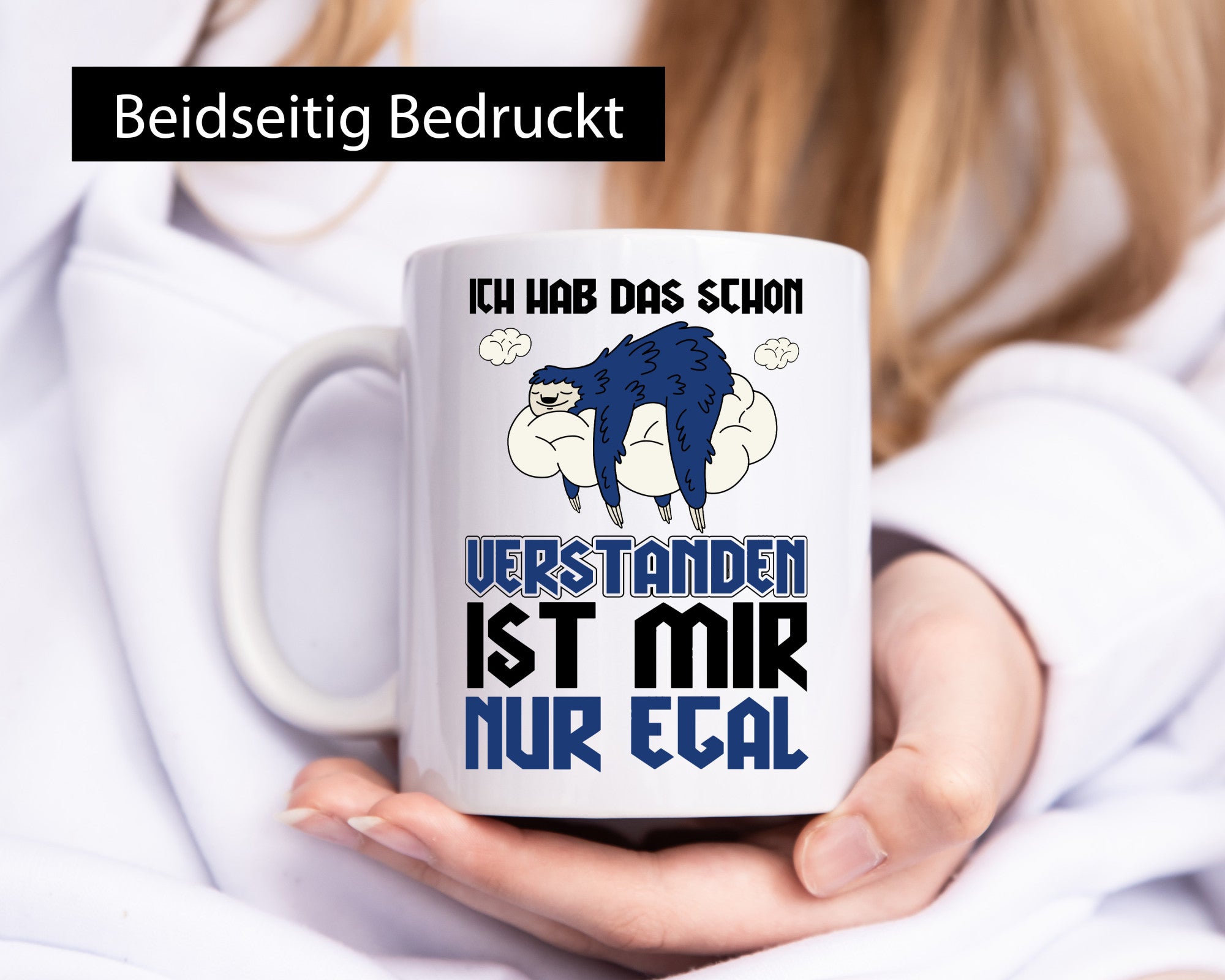 Ist mir nur egal Geschenk Humor Geschenkidee lustiger Spruch Tasse