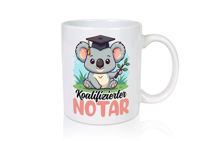 Koalifizierter Notar | Jurist Geschenkidee Humor Tasse