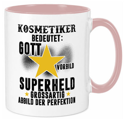 Bedeutung von Kosmetiker | Kosmetik Stylist Visagist Geschenkidee Humor Tasse