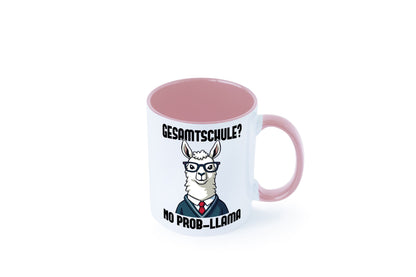 Gesammtschule | no prob-llama Einschuldung Humor Geschenkidee Tasse