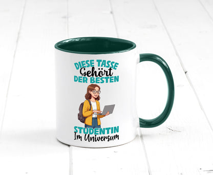 Im Universum: Studentin | Uni Studium Universität Geschenk Humor Geschenkidee