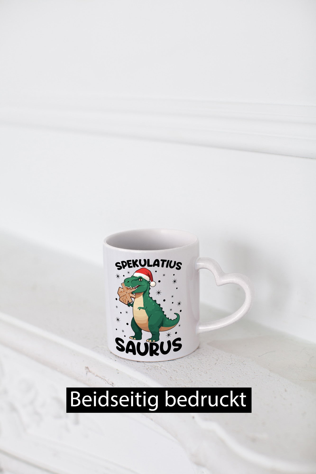 Spekulatius Saurus | Dinosaurier Weihnachten Humor Geschenkidee Tasse