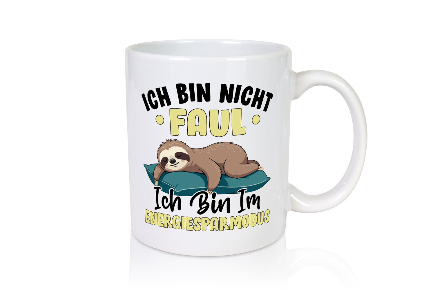 Bin im Energiesparmodus | Faultier v2 lustig Tierliebhaber Humor Geschenk Tasse
