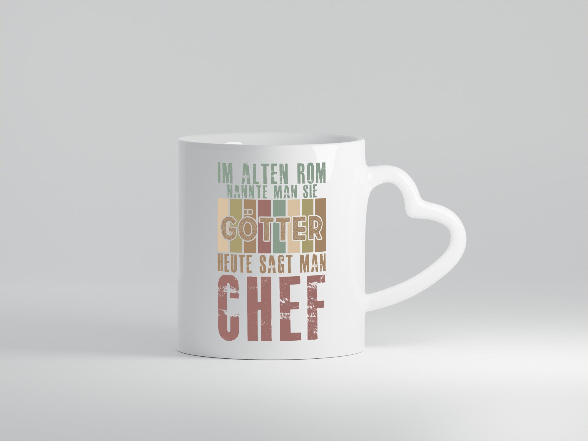 Heute sagt man: Chef | Führungskraft Vorgesetzter Geschenkidee Arbeit Kollegen