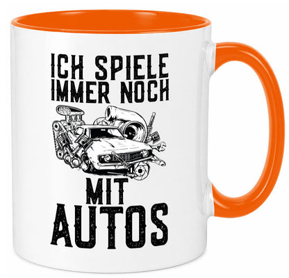 Spiele noch mit Autos | Werkstatt Werkzeug Mechaniker lustiger Spruch Geschenk