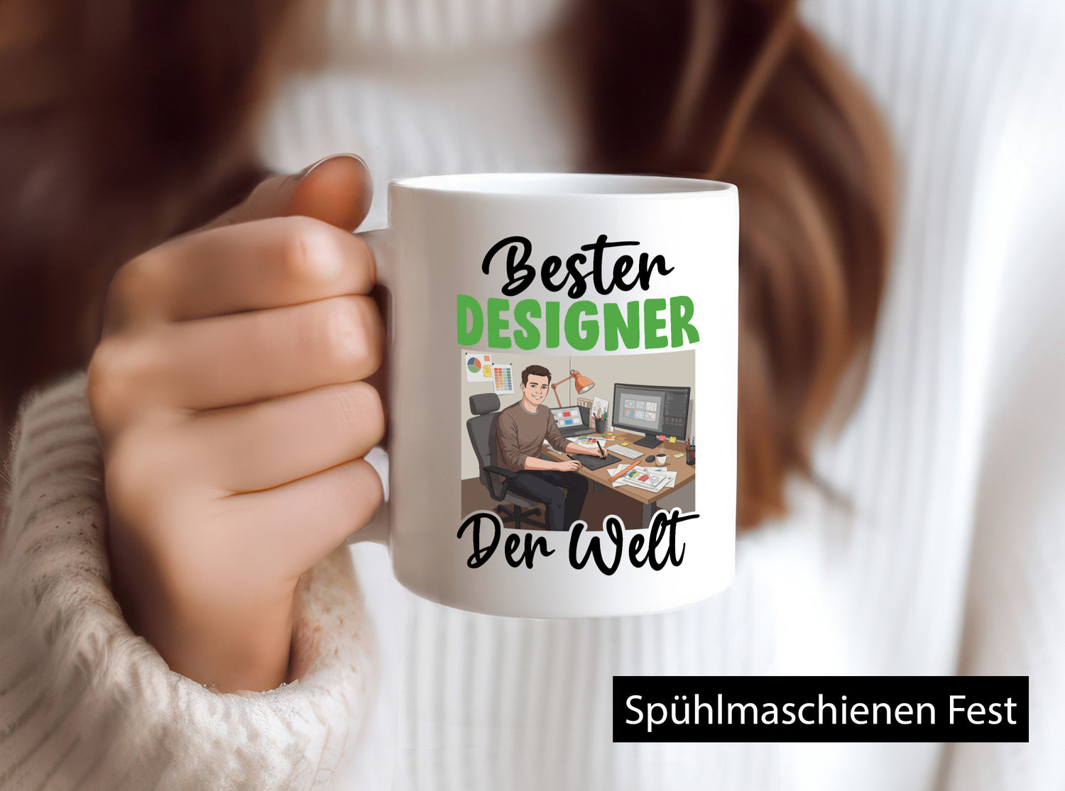 Bester Designer Beruf | Mode v2 lustiger Spruch Geschenk Arbeit Kollegen Büro