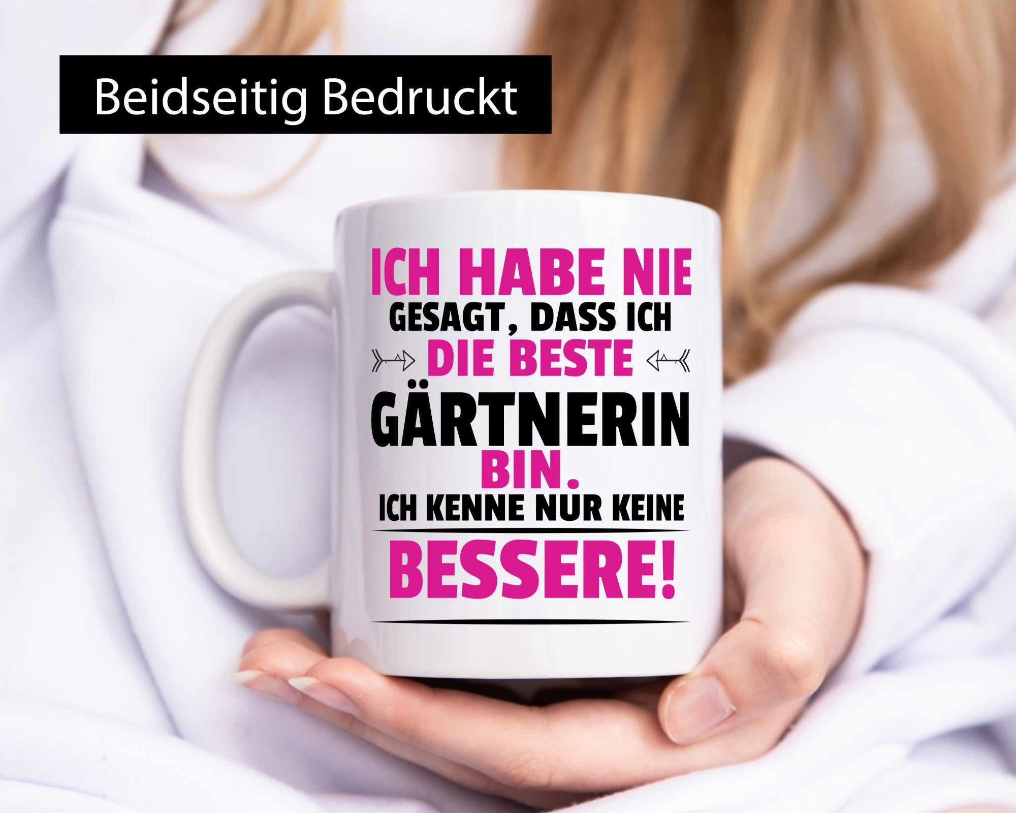 Die Beste Gärtnerin | Gartenbau lustiger Spruch Geschenk Humor Geschenkidee