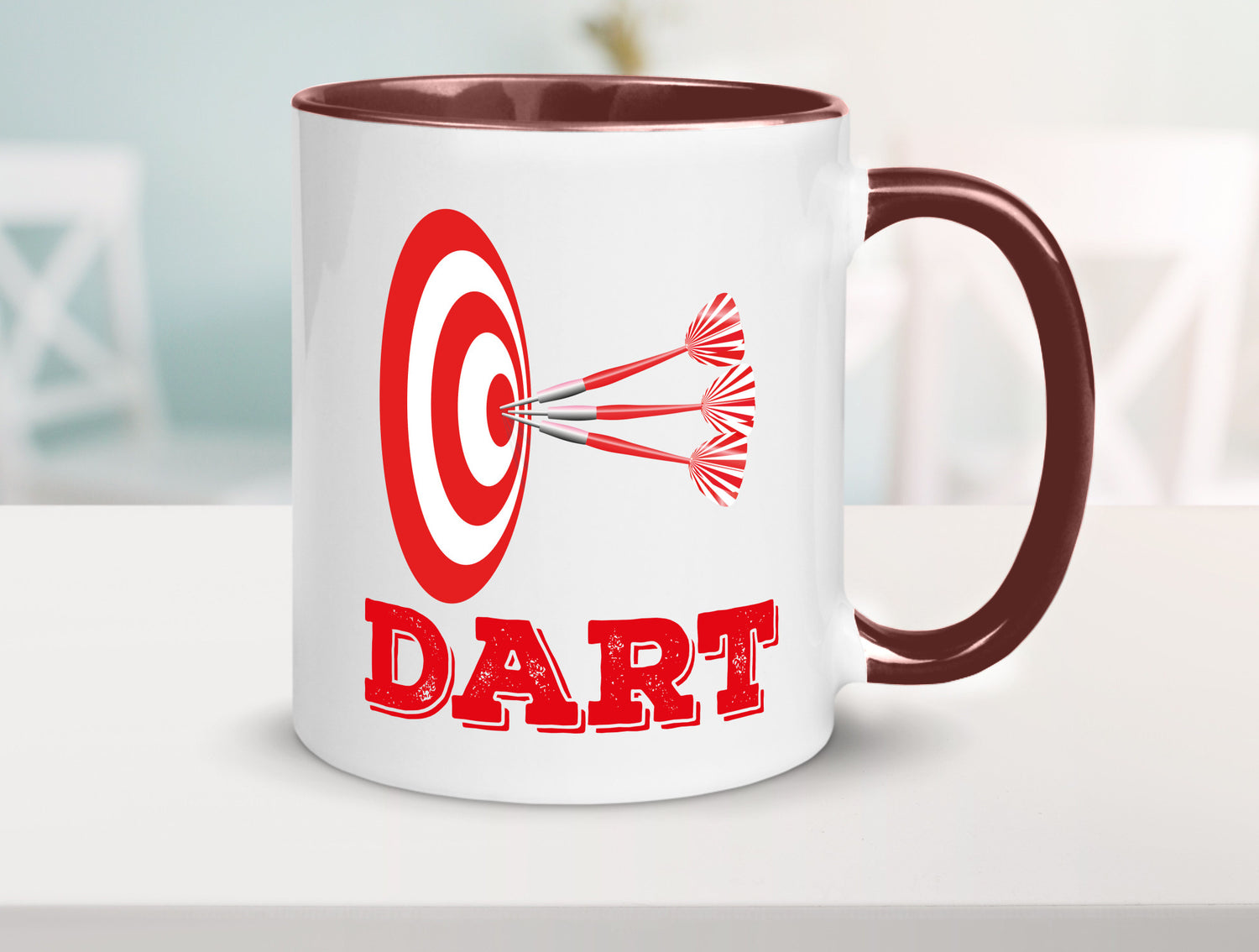 Dartspieler Tasse | Dart Hobby Motiv Spieler lustig Humor Geschenkidee Geschenk