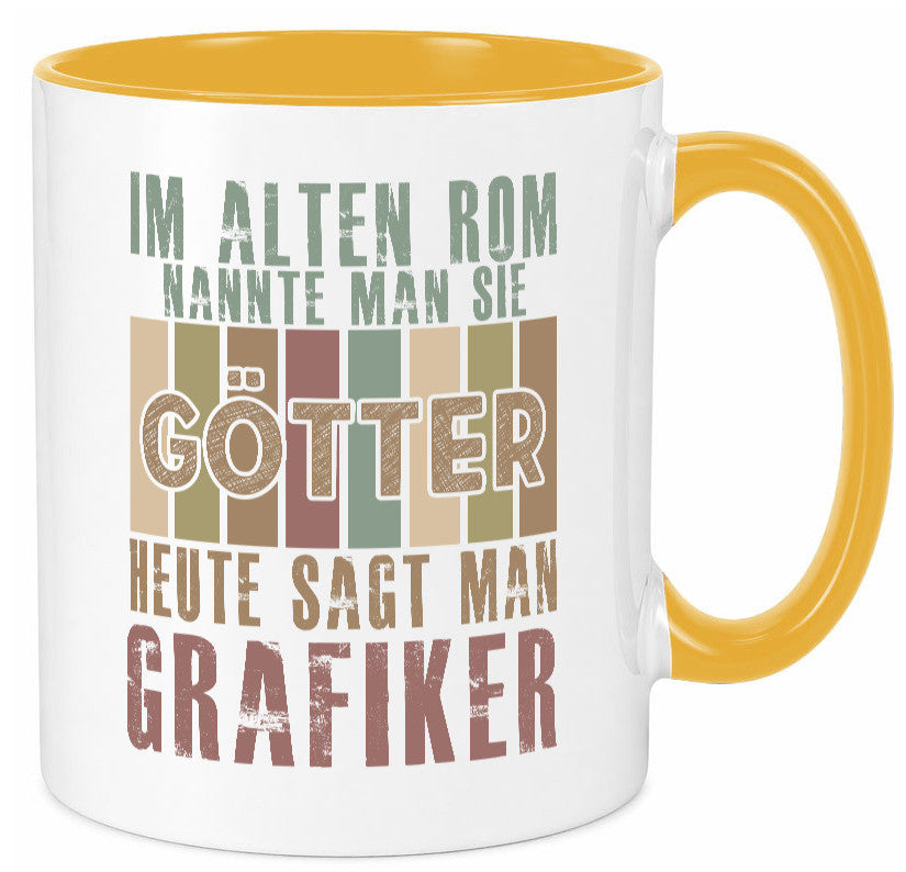 Heute sagt man: Grafiker | Grafik Design Geschenk Humor Geschenkidee lustiger