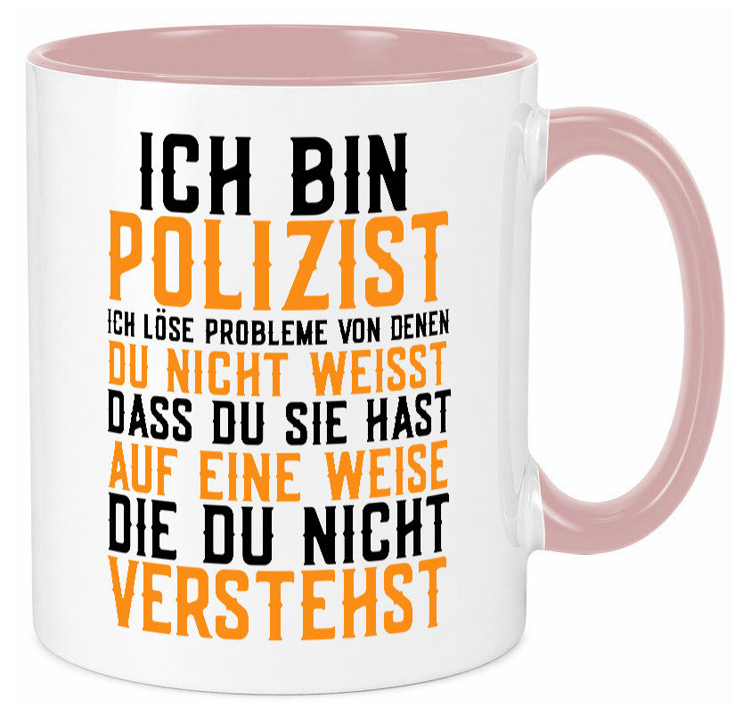 Ich bin Polizist | Polizei Beruf Job lustiger Spruch Geschenk Arbeit Kollegen