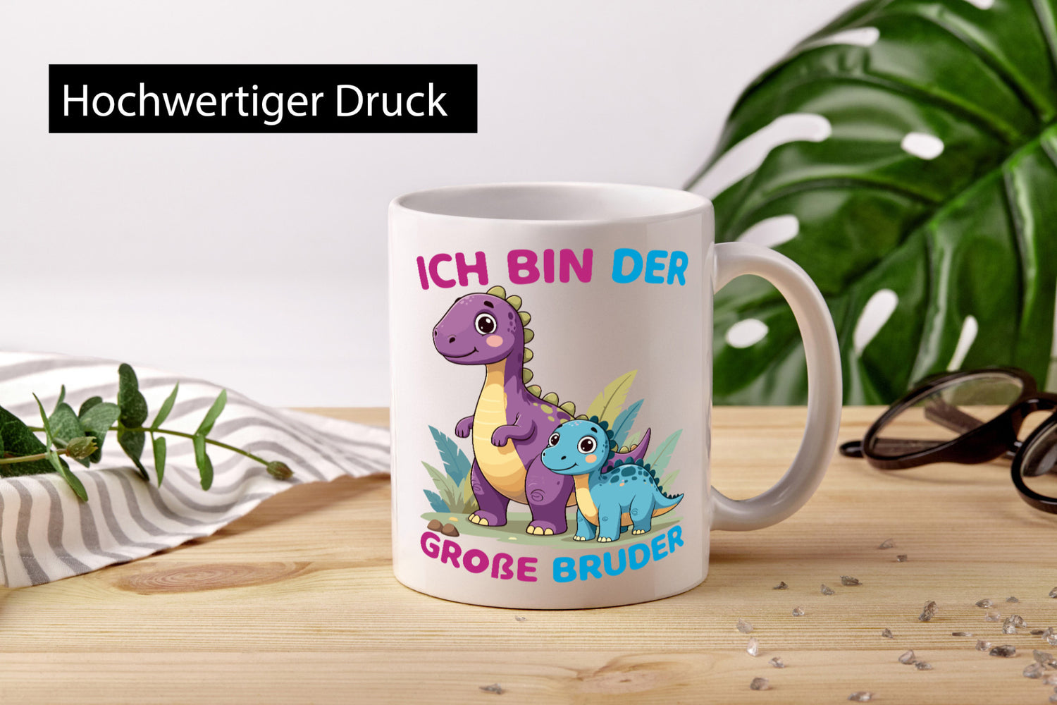 Ich bin der Große Bruder | Dinosaurier Dino lustiger Spruch Geschenk Humor