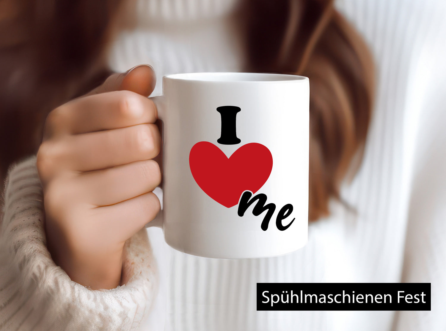 I love me vl7 lustig Humor Geschenkidee Geschenk Tasse