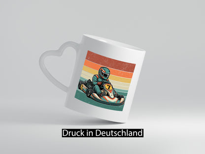 Cooles Go Kart | Retro lustiger Spruch Geschenk Humor Geschenkidee Tasse