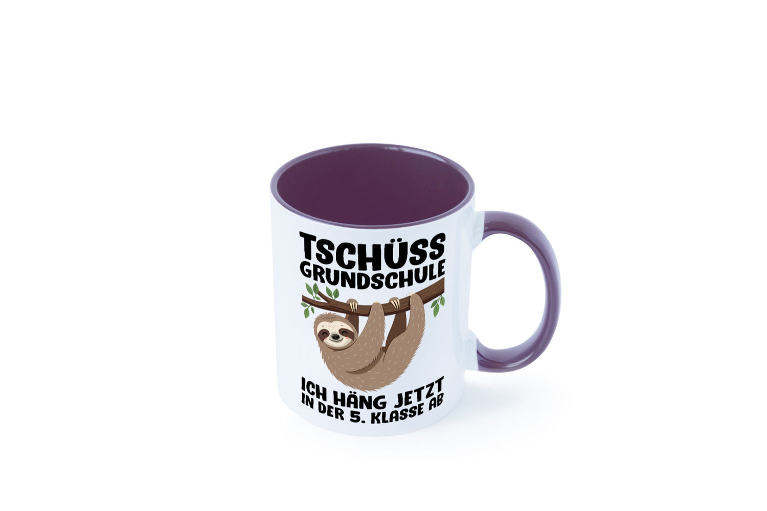 Tschüss Grundschule ich häng jetzt in der 5. Klasse ab Humor Geschenkidee Tasse