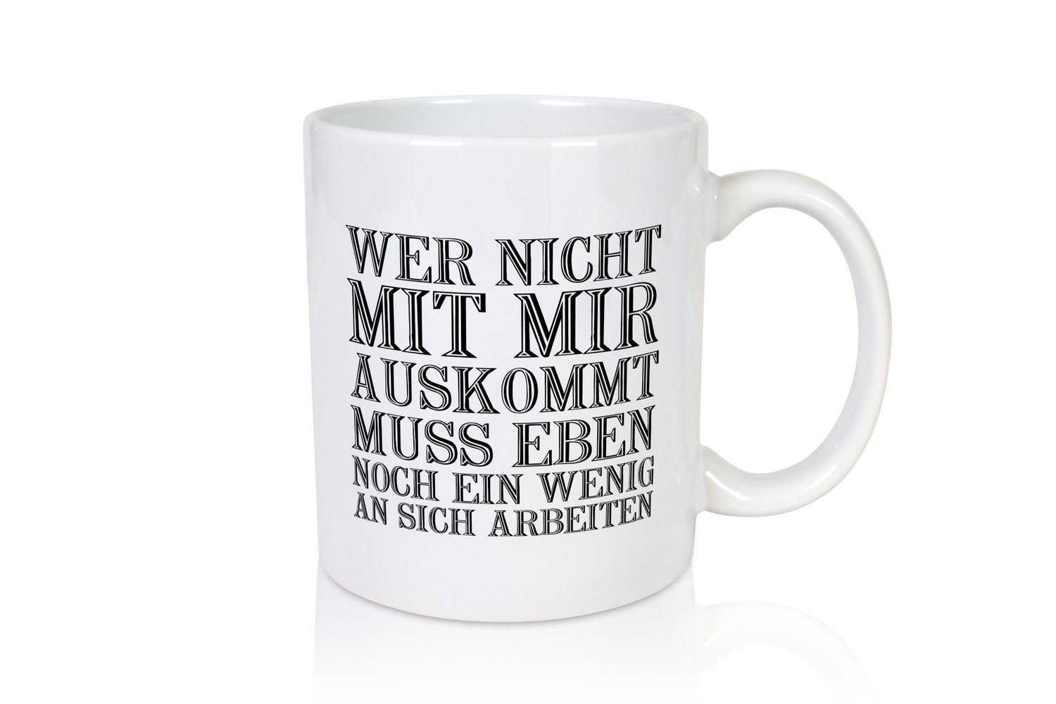 Wer nicht mit mir auskommt | Männer Kollege Mitarbeiter lustig Arbeit Kollegen
