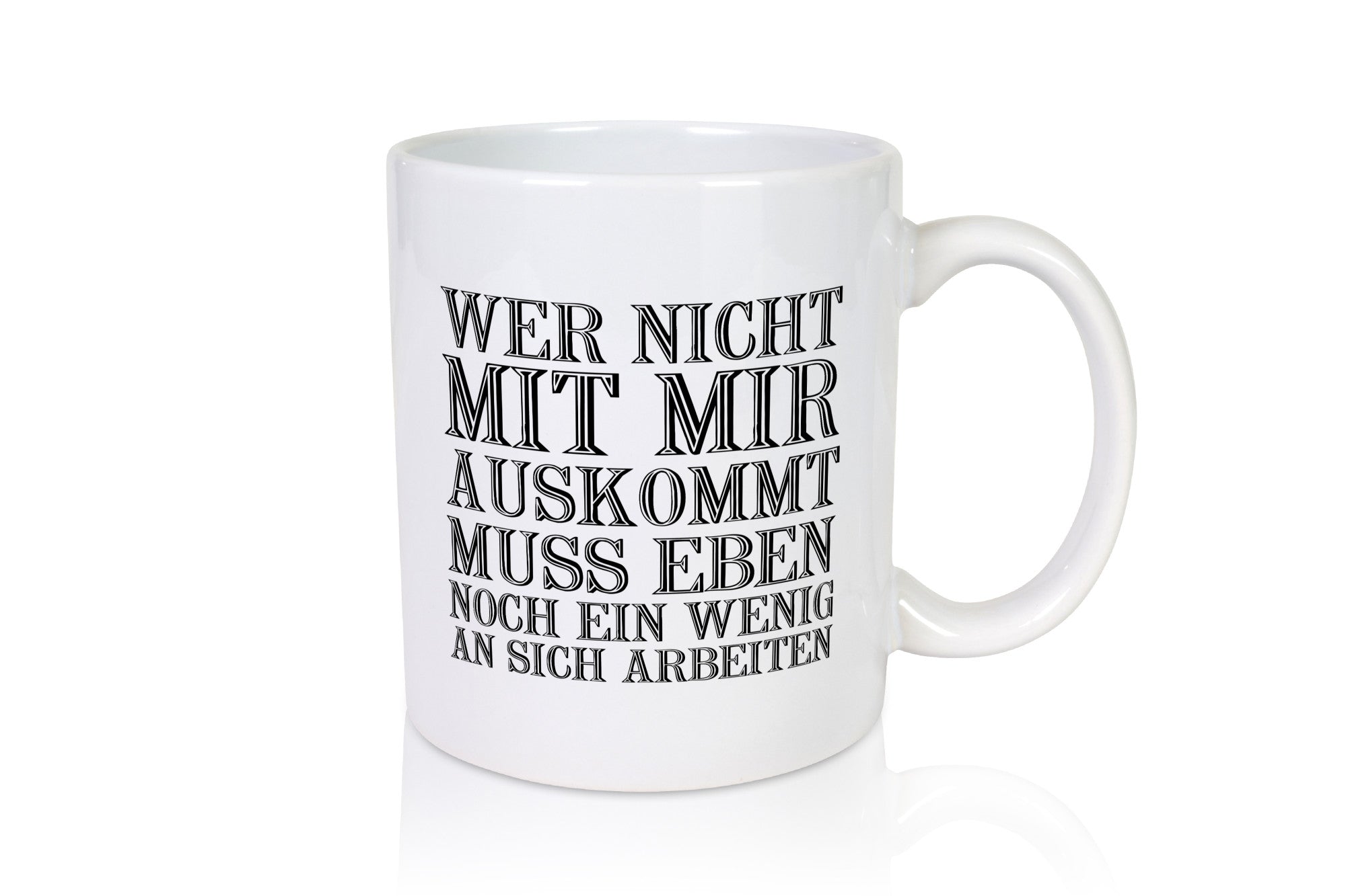Wer nicht mit mir auskommt | Männer Kollege Mitarbeiter lustig Arbeit Kollegen