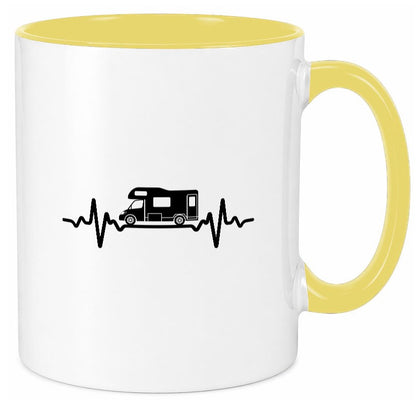 Wohnmobil | Herzschlag lustiger Spruch Geschenk Humor Geschenkidee Tasse