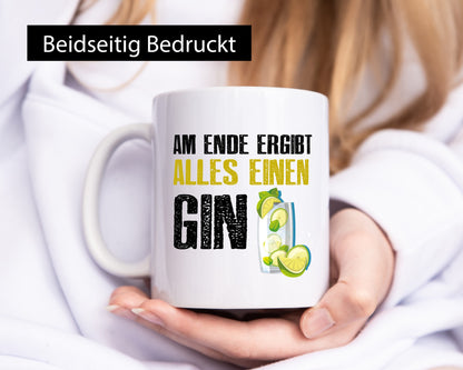 Gin | Spruch witzig Alkohol Geburtstag Tonic Geschenkidee Humor Tasse