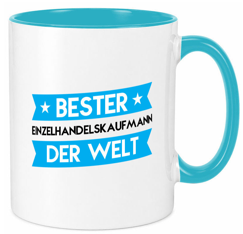 Bester Einzelhandelskaufmann | Einzelhandel Geschenk Humor Geschenkidee Tasse