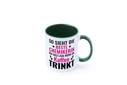Kaffee trinkt: Chemikerin | Chemie Labor Geschenkidee Humor Tasse