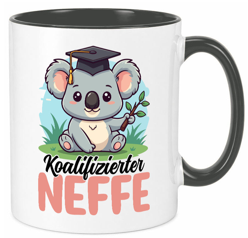 Koalifizierter Neffe | Familie Bruder Bester Onkel Geschenkidee Humor Tasse