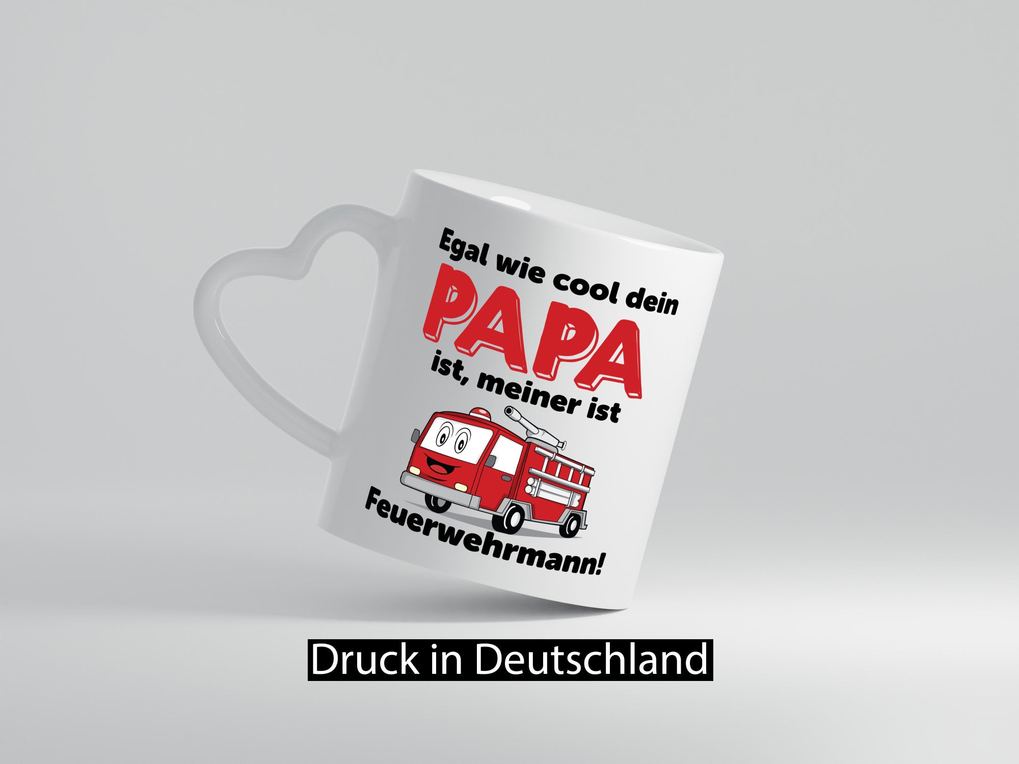 Cooler Papa | Feuerwehrmann Bester der Welt Humor Geschenkidee Tasse