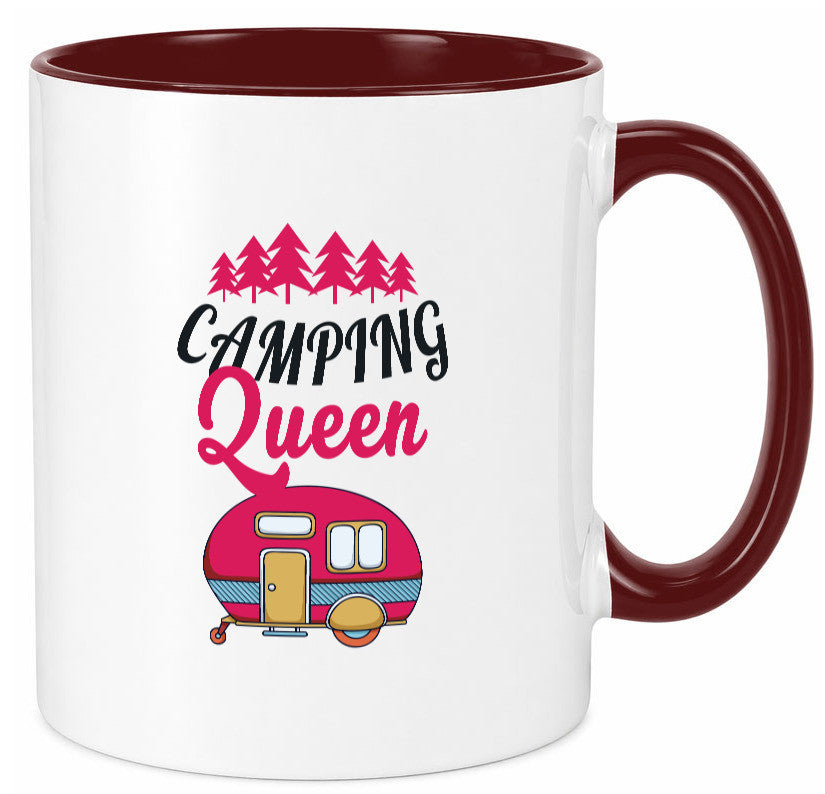 Camping Queen | Natur Lagerfeuer Geschenk Humor Geschenkidee lustiger Spruch