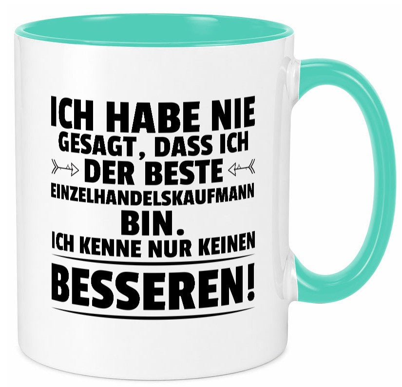 Der Beste Einzelhandelskaufmann | Einzelhandel lustiger Spruch Geschenk Humor Tasse