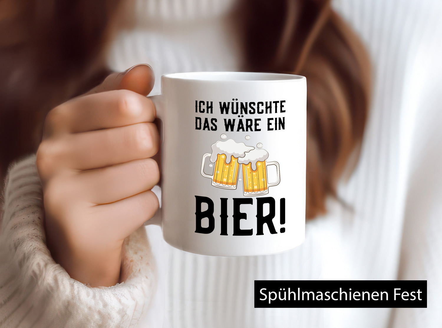 Ich wünschte das wäre ein Bier | Biertrinker Arbeit Job lustiger Spruch