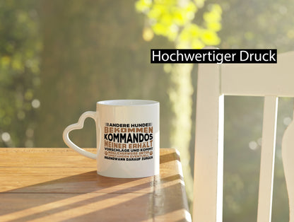 Hunde Training | Hundebesitzer Tasse Hundekommando vl4 Geschenk Tierliebhaber