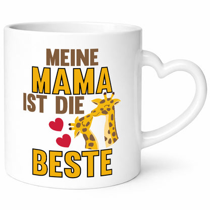 Meine Mama | Muttertag Beste Geschenk Familie Geschenkidee lustiger Spruch Tasse