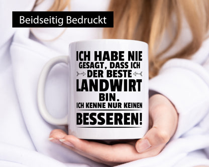 Der Beste Landwirt | Bauer Landwirtschaft Humor Geschenkidee Tasse