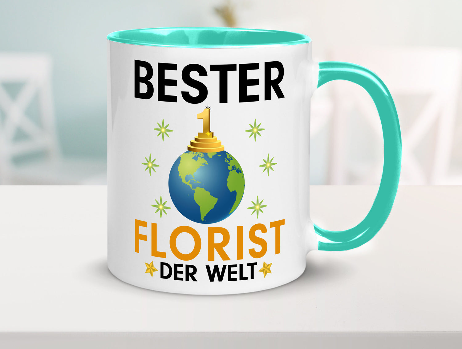 Welt Bester Florist | Blumen Verkäufer Humor Geschenkidee Tasse
