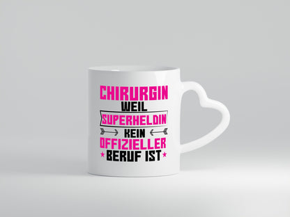 Superheldin Chirurgin | Chirurgie Krankenhaus Geschenkidee Humor Tasse