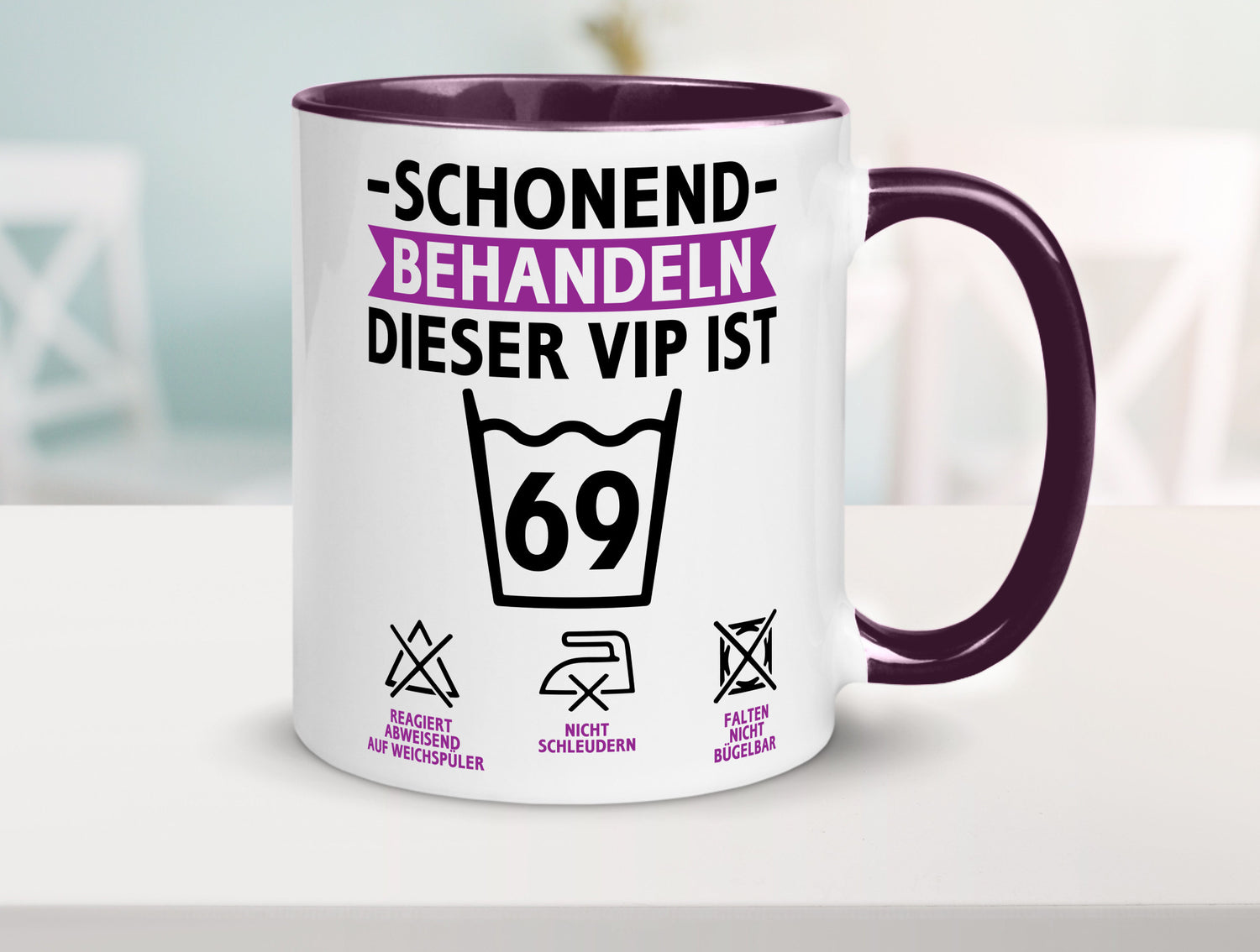 69 Geburtstag | schonend behandeln Jahre v2 Geschenk Geschenkidee lustiger