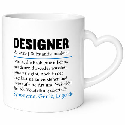 Designer Beruf | Gestalter Medien Schmuck Mode Geschenk Arbeit Kollegen Büro