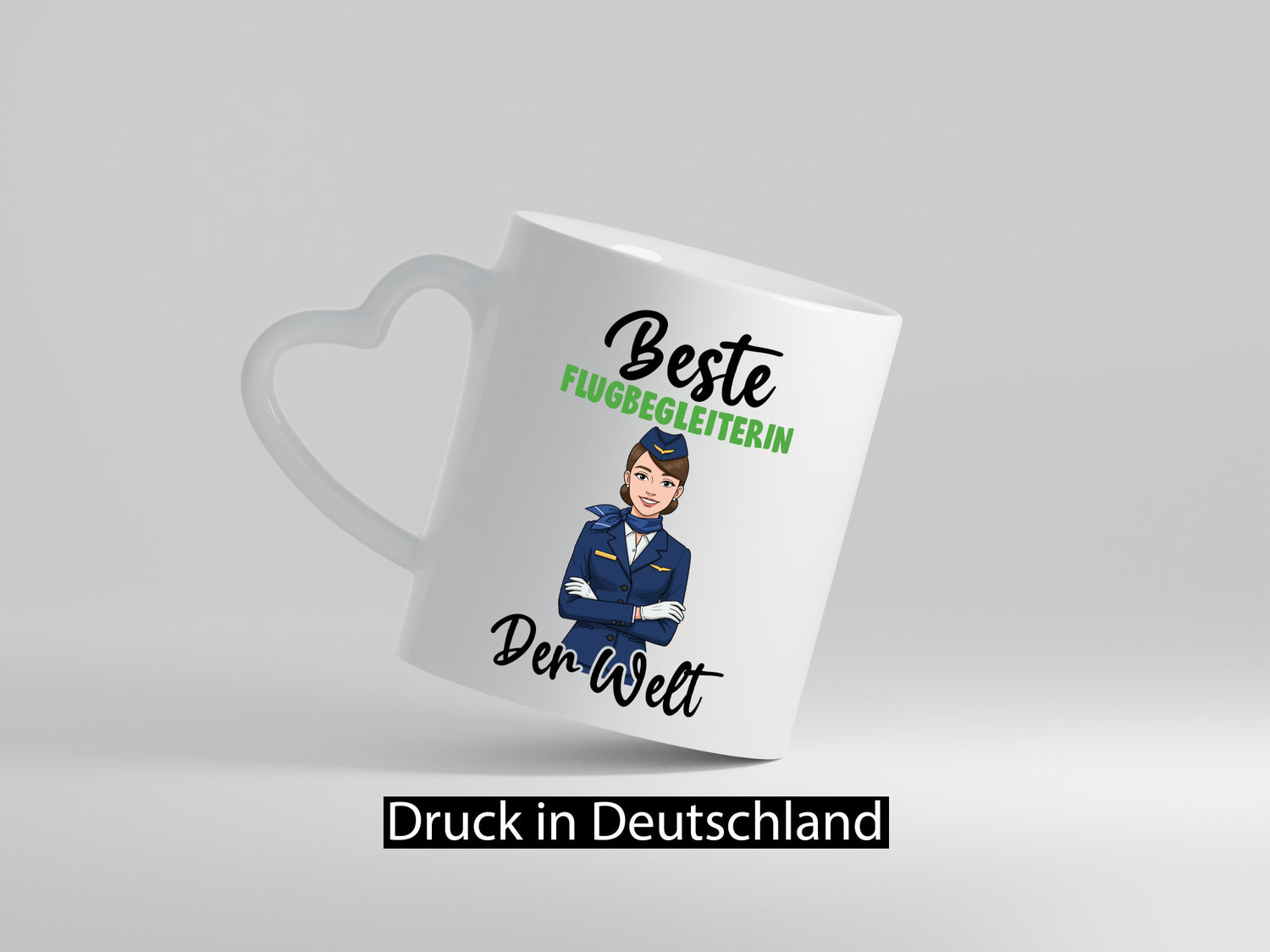 Beste Flugbegleiterin | Stewardess Flughafen v2 lustiger Spruch Geschenk Humor