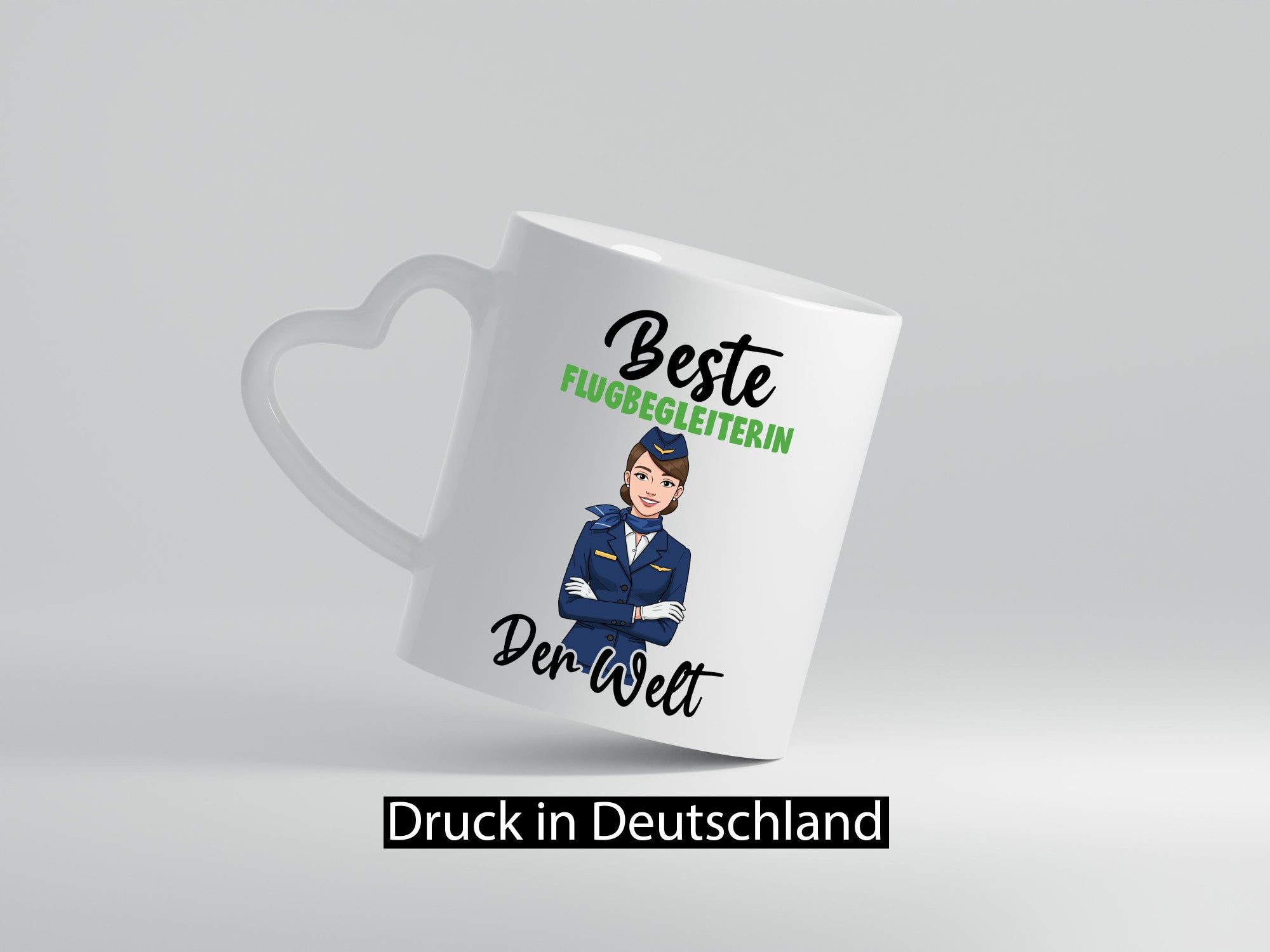 Beste Flugbegleiterin | Stewardess Flughafen v2 lustiger Spruch Geschenk Humor