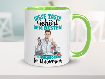 Im Universum: Chemielaborant | Laborant Chemie Humor Geschenkidee Tasse