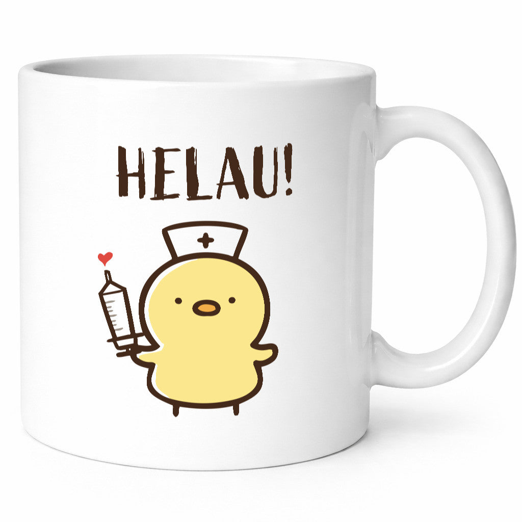 Helau | Küken Spritze Humor Geschenkidee Tasse