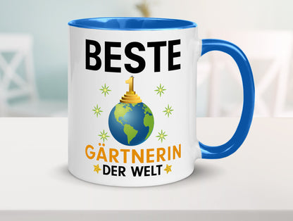 Welt Beste Gärtnerin | Gartenbau lustiger Spruch Geschenk Humor Geschenkidee