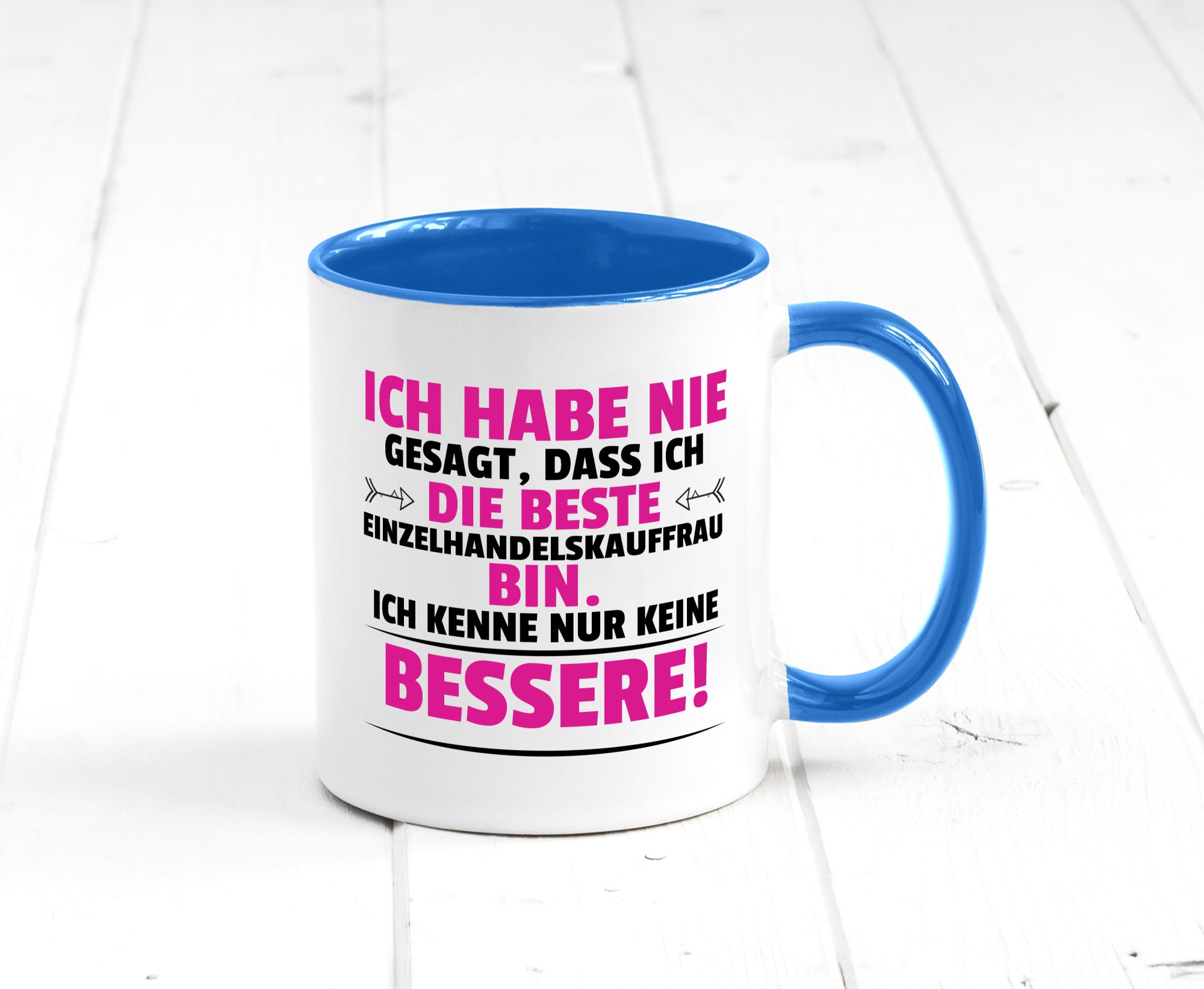 Die Beste Einzelhandelskauffrau | Einzelhandel Geschenkidee Humor Tasse
