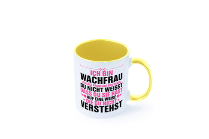 Löse Probleme: Wachfrau | Wachpersonal Nachtwächter Geschenk Humor Geschenkidee