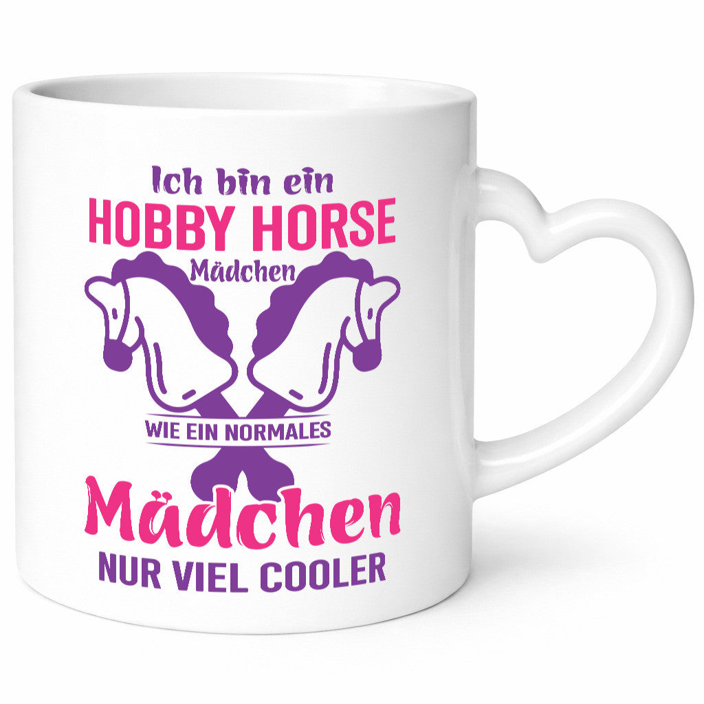 Ich bin ein Happy Horse Mädchen | Pferde Reiten Geschenkidee Humor Tasse